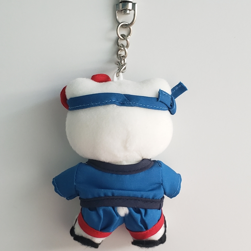Hello Kitty Sushi Chef key chain plush - Picture 2 of 3